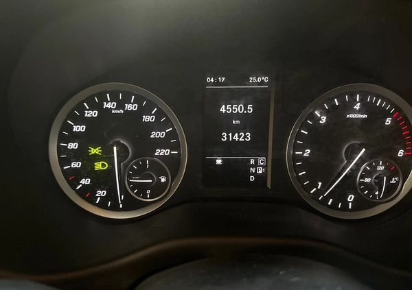 Mercedes-Benz Vito cena 230000 przebieg: 36000, rok produkcji 2019 z Jasień małe 596